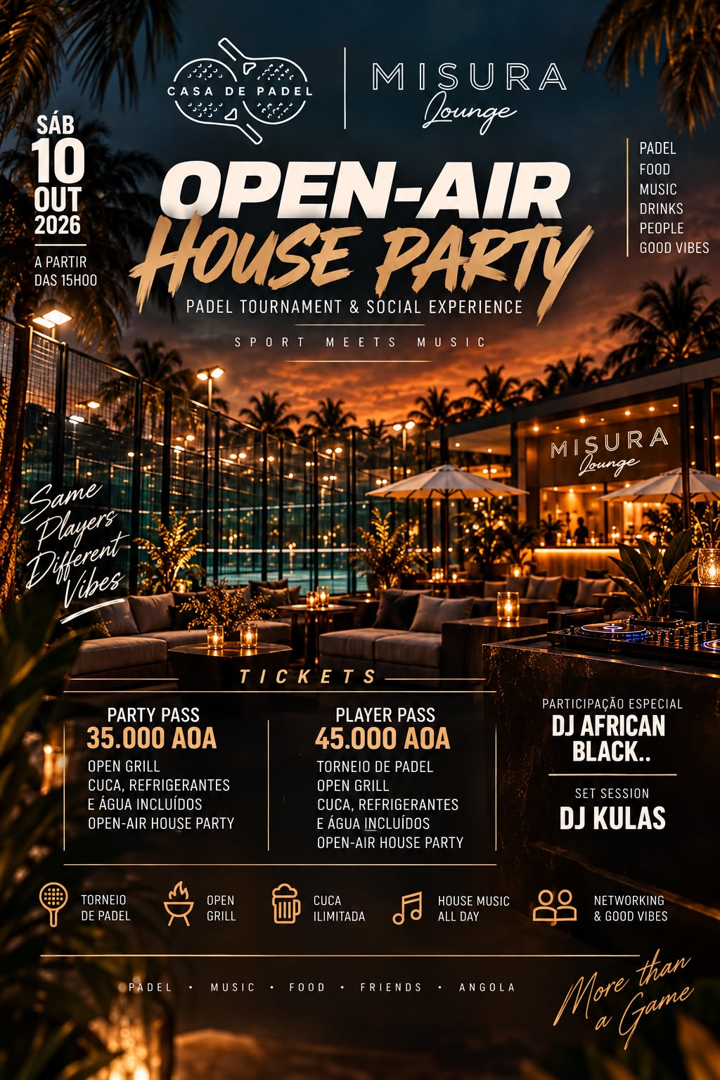 OPEN-AIR HOUSE PARTY
